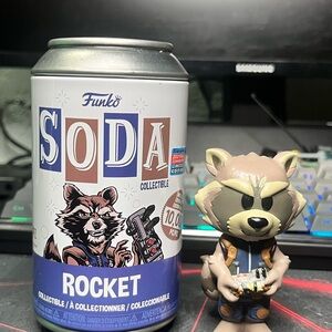 Funko Soda Rocket Figure with Can
